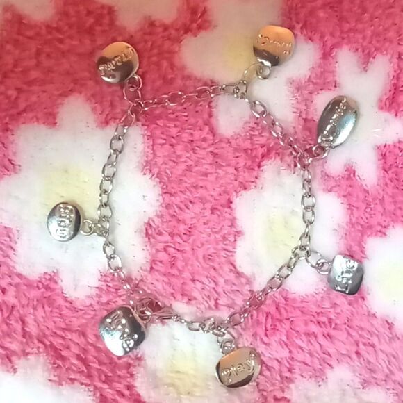 Inspiring charm  bracelet - Picture 1 of 2